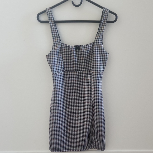 Attirance Checkered Sleeveless Dress - Picture 1 of 8